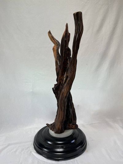 Alternate image for Three Directions Hand-Shaped Nature Art From a Vintage Tree Root