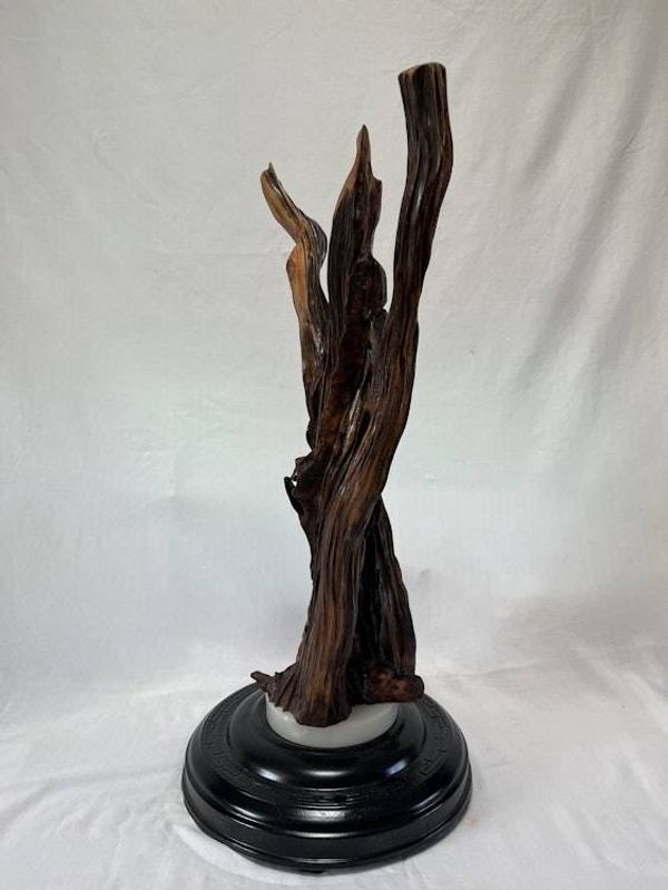 Alternate image for Three Directions Hand-Shaped Nature Art From a Vintage Tree Root