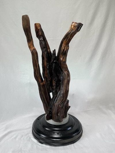 Alternate image for Three Directions Hand-Shaped Nature Art From a Vintage Tree Root