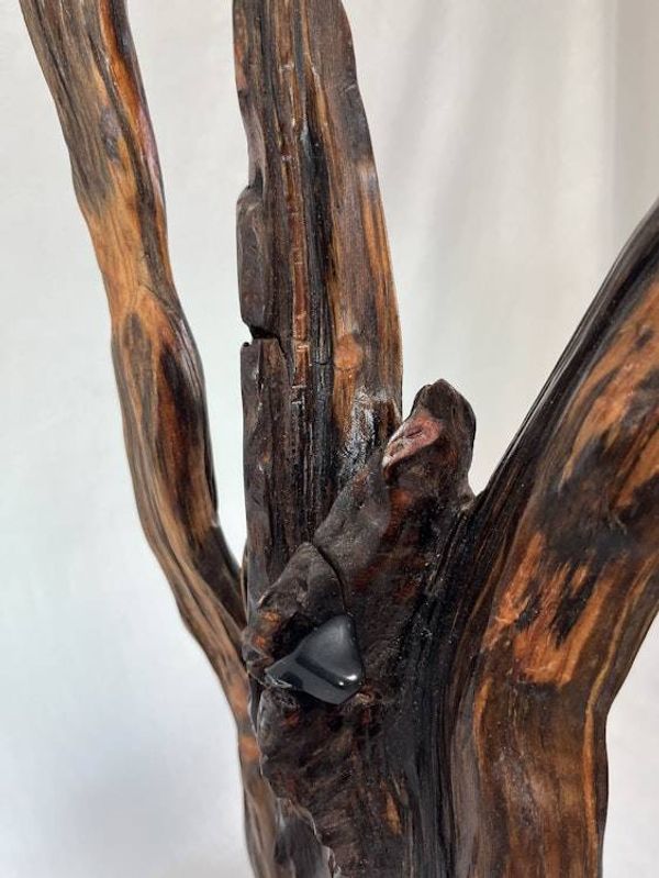 Alternate image for Three Directions Hand-Shaped Nature Art From a Vintage Tree Root