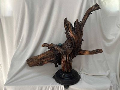 Alternate image for Running Tree Hand-Shaped Nature Art From a Vintage Tree Root