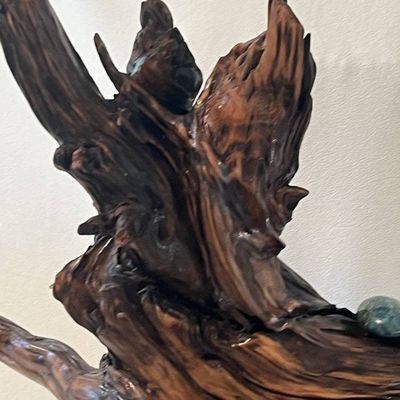 Alternate image for Running Tree Hand-Shaped Nature Art From a Vintage Tree Root