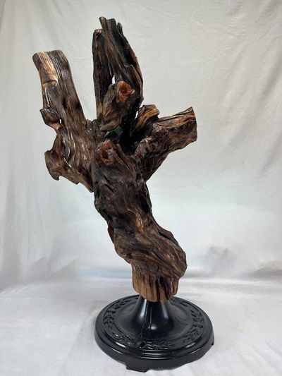 Alternate image for Root Heart Hand-Shaped Nature Art From a Vintage Tree Root