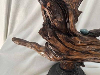 Alternate image for Running Tree Hand-Shaped Nature Art From a Vintage Tree Root