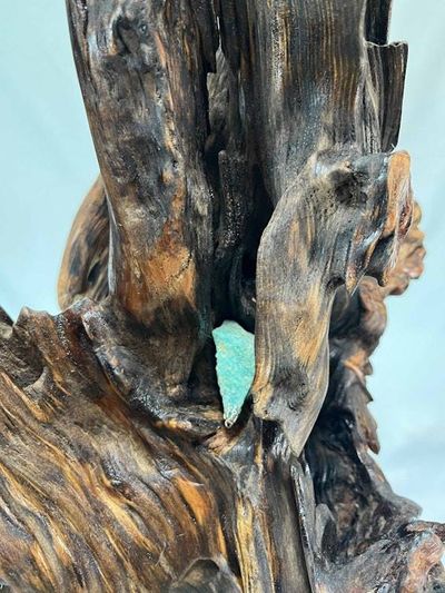 Alternate image for Root Heart Hand-Shaped Nature Art From a Vintage Tree Root