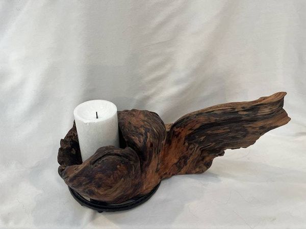 Alternate image for Burl Majesty Hand-Shaped Nature Art From a Vintage Tree Root