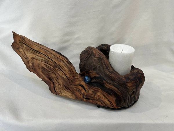 Alternate image for Burl Majesty Hand-Shaped Nature Art From a Vintage Tree Root