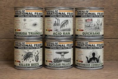 Alternate image for 80s Irrational Fears Candle. Quicksand. Choose your scent