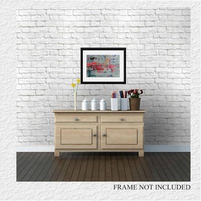 Alternate image for Mystic Picante - Original Abstract Acrylic Painting on Premium Watercolor Paper - 12 x 9 - Unframed - No Mat - Free Shipping