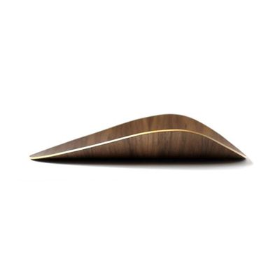 Alternate image for Handcrafted Organic Bent Plywood Display Tray with Natural Grain