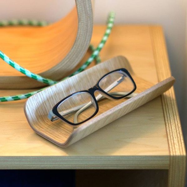 Alternate image for Handcrafted Bentwood Valet Tray and Desk Organizer