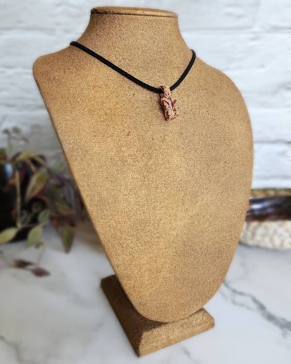 Alternate image for Aquamarine Copper Wire Wrapped Pendant
