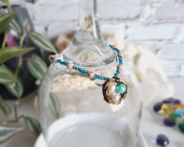 Alternate image for Pearl Birds Nest Bracelet