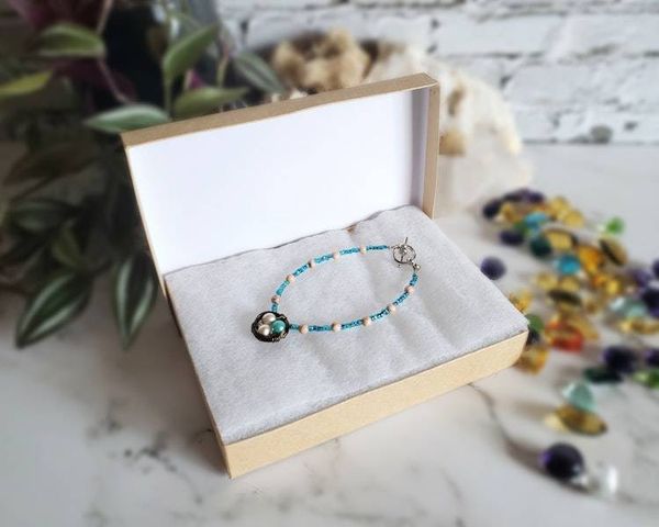 Alternate image for Pearl Birds Nest Bracelet