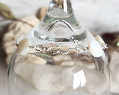 Alternate image for Mother of Pearl Sterling Silver Bracelet