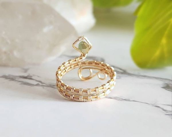 Alternate image for Snake Midi Knuckle Ring