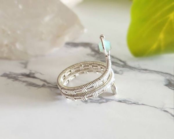 Alternate image for Snake Midi Knuckle Ring