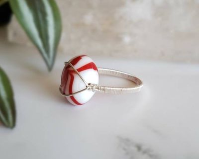 Alternate image for Peppermint Candy Sterling Silver Ring