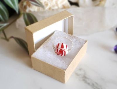 Alternate image for Peppermint Candy Sterling Silver Ring