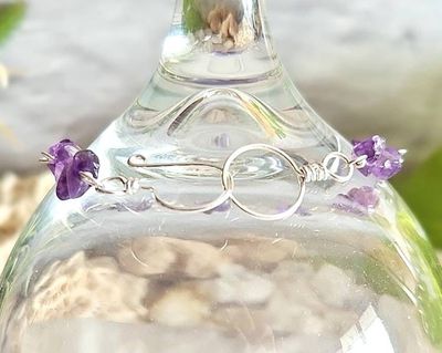 Alternate image for Amethyst Sterling Silver Bracelet