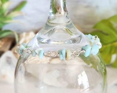 Alternate image for Sterling Silver Amazonite Gemstone Bracelet