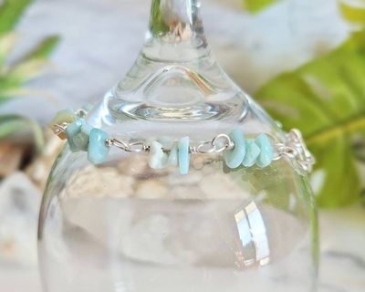 Alternate image for Sterling Silver Amazonite Gemstone Bracelet