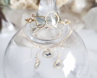 Alternate image for Butterfly Jewelry Set
