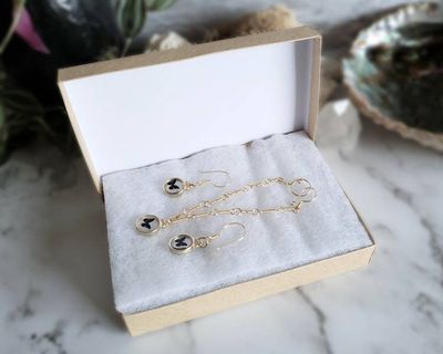 Alternate image for Butterfly Jewelry Set
