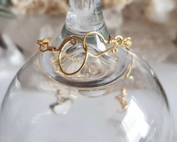 Alternate image for Milk Quartz Gold-Colored Sterling Silver Jewelry Set
