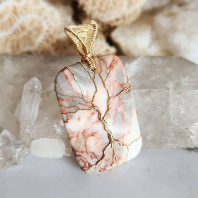 Alternate image for Marble Tree of Life Pendant