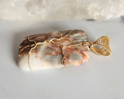 Alternate image for Marble Tree of Life Pendant
