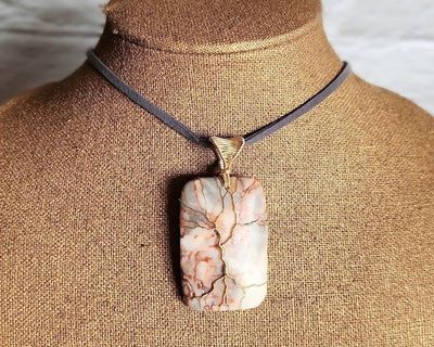 Alternate image for Marble Tree of Life Pendant