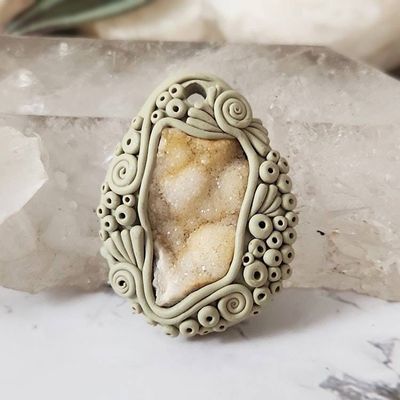 Primary image for Druzy Quartz Gemstone Pendant