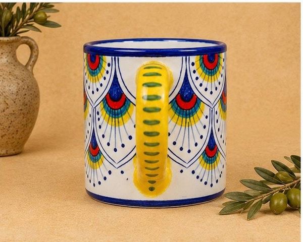 Alternate image for Intreccio Hand-Painted Italian Coffee & Tea Mug