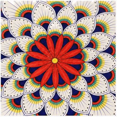 Alternate image for Intreccio Round Serving Platter | Hand-Painted Italian Serving Platter from Deruta