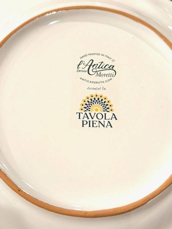 Alternate image for Stratificata Hand-Painted Italian Round Serving Platter