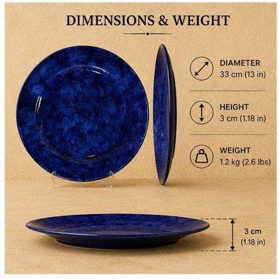 Alternate image for Stratificata Charger Plate | Hand-Painted Italian Charger Plate from Deruta