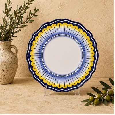 Primary image for Stratificata Dinner Plate | Hand-Painted Italian Dinner Plate from Deruta