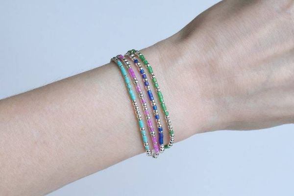 Alternate image for Custom Morse Code Bracelet, Until We Meet Again | Memorial Gift Ideas | Hidden Message Jewelry
