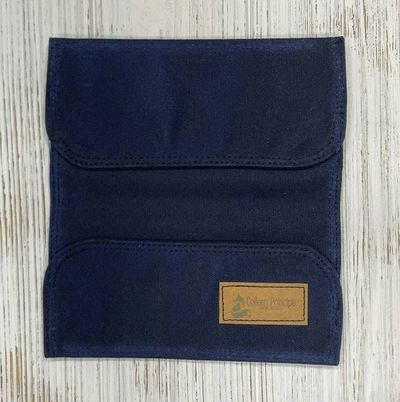 Alternate image for Waxed Canvas Checkbook Cover