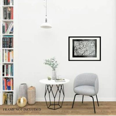 Alternate image for Confusion - Original Abstract Expressionist Acrylic Painting on Watercolor Paper - 12 x 9 - Drip and Splatter Technique - Unframed - Free Shipping