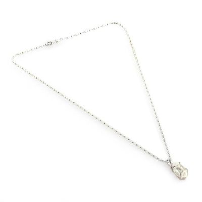 Alternate image for Freeform Quartz Jewel and Sterling Silver Pendant Necklace Fragment of Heaven