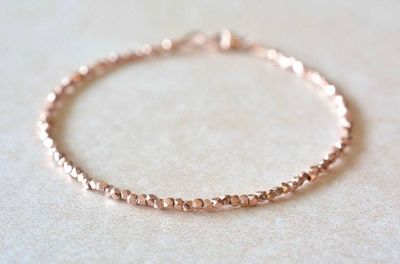 Alternate image for Karen Hill Tribe Rose Gold Vermeil Beaded Bracelet
