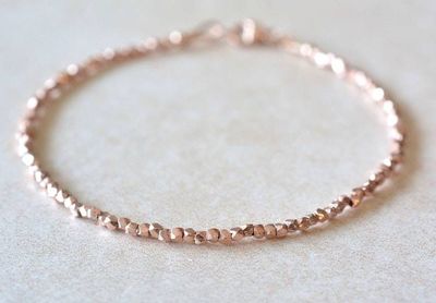 Alternate image for Karen Hill Tribe Rose Gold Vermeil Beaded Bracelet