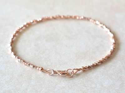 Alternate image for Karen Hill Tribe Rose Gold Vermeil Beaded Bracelet
