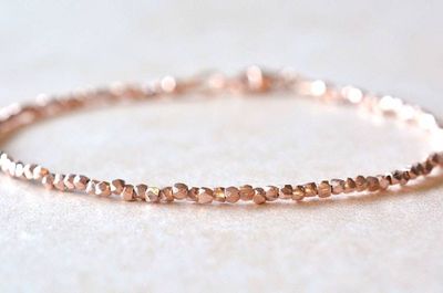 Alternate image for Karen Hill Tribe Rose Gold Vermeil Beaded Bracelet
