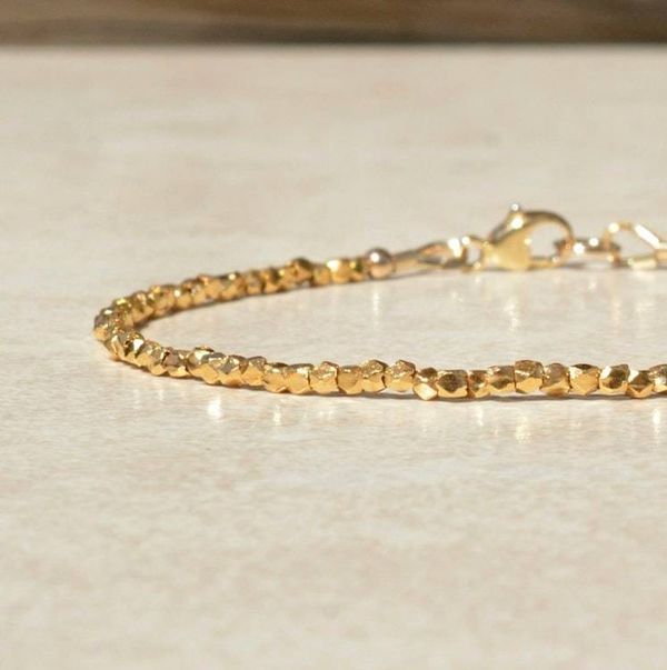 Alternate image for Karen Hill Tribe Gold Vermeil Beaded Bracelet