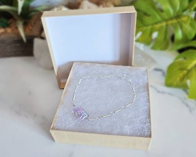 Alternate image for Sterling Silver Rose Bracelet