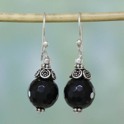 Primary image for Onyx dangle earrings Jaipur Sonnet