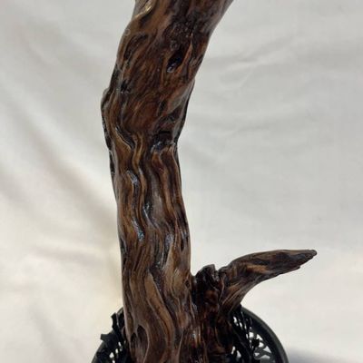 Alternate image for Spirit Candle Hand-Shaped Nature Art From a Vintage Tree Root